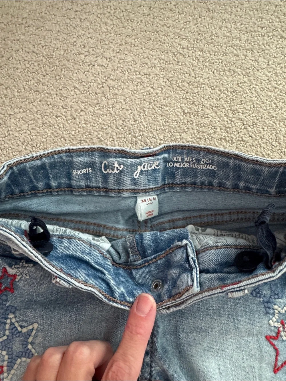 Cat & Jack Denim Shorts Bundle Youth XS
